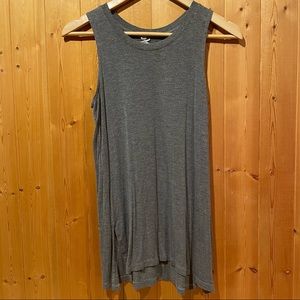 Long Grey Tank
